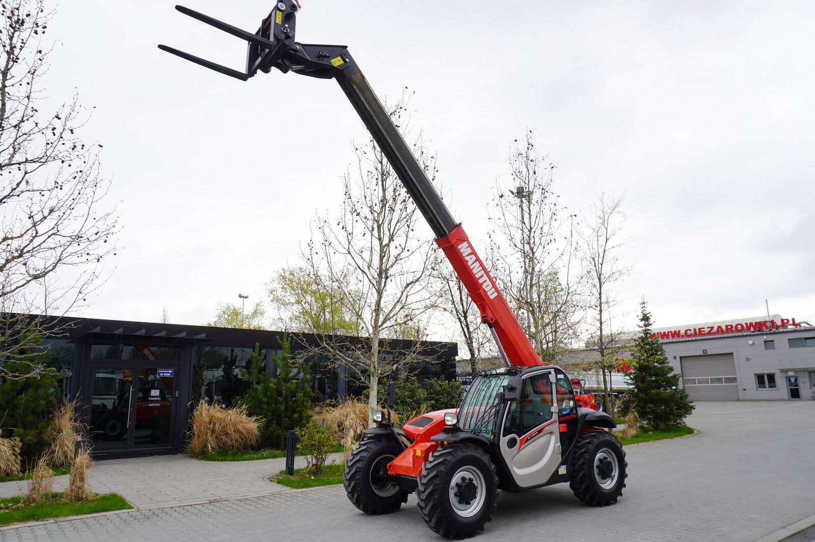 Manitou MT 730 H / 7 m reach / 3 t / height 190 cm / 2900 MTH! / Joystic
