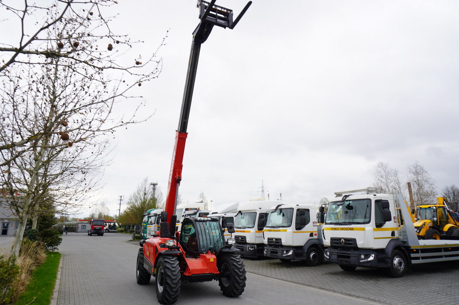 Manitou MT 730 H / 7 m reach / 3 t / height 190 cm / 2900 MTH! / Joystic