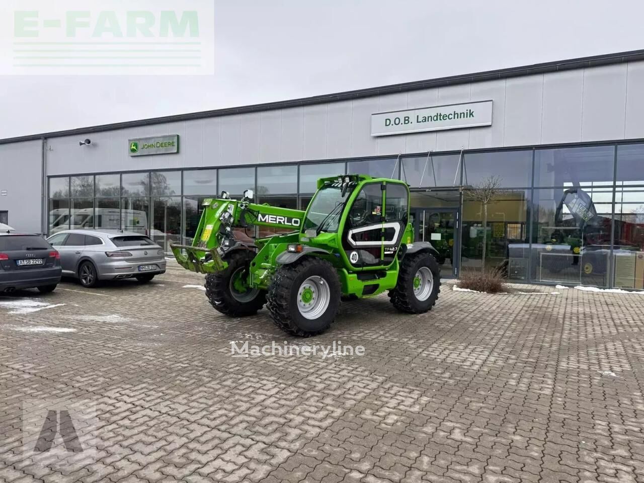 Телескопичен товарач Merlo tf 42.7 - Machineryline