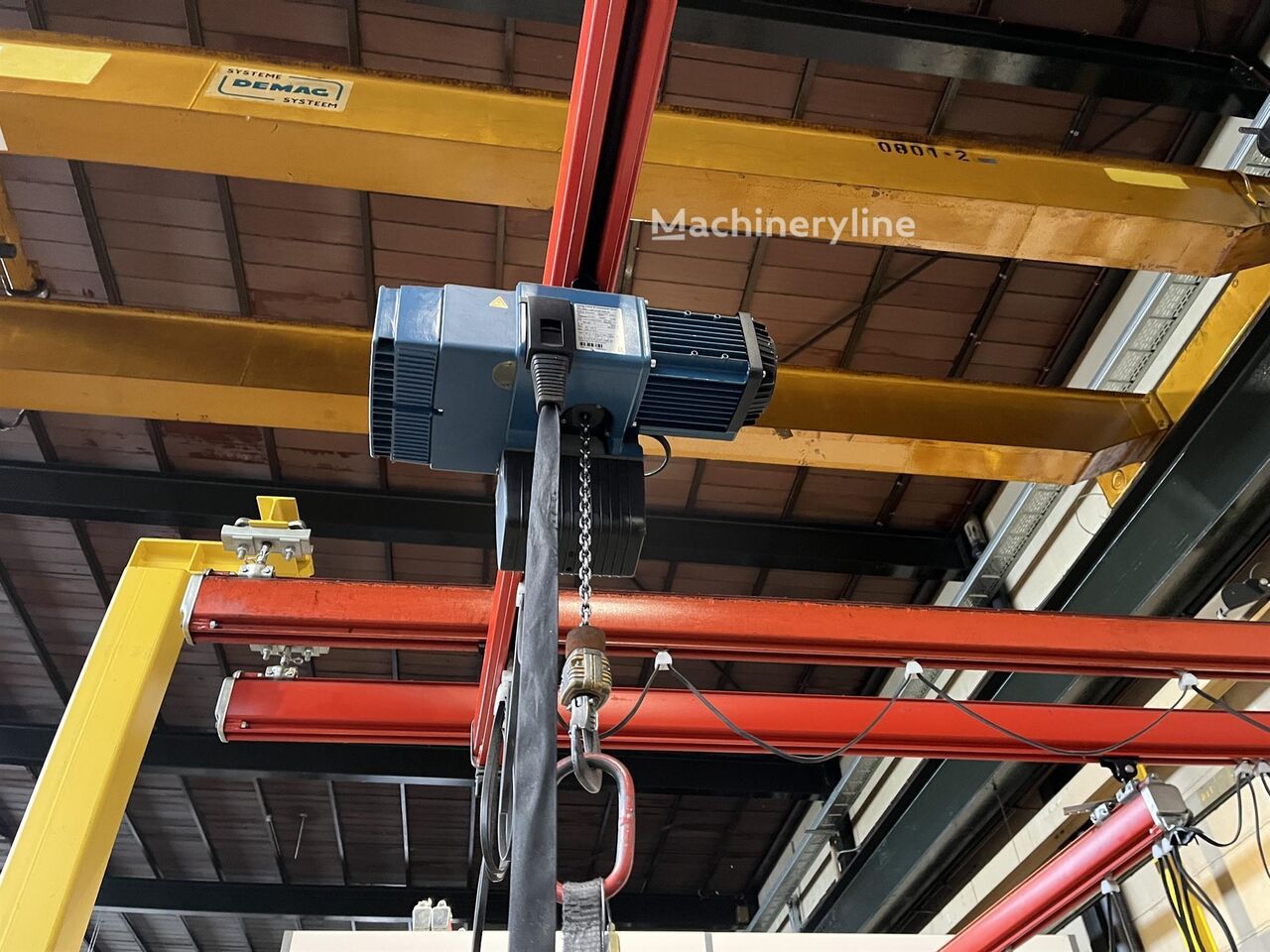 Palan électrique Demag DCS-PRO 1-125 1/1 à vendre | Machineryline CD Palan électrique Demag DCS-PRO 1-125 1/1 - Machineryline