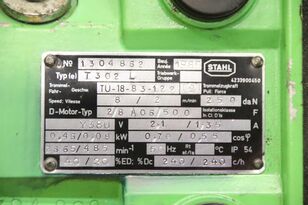 Satılık Stahl T 302 L monoray vinç - Görüntü 4 | Machineryline TR Stahl T 302 L monoray vinç | Görüntü 4 - Machineryline