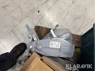 Wirehejs system med wire Svero elektrisk talje