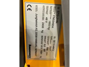 Jungheinrich EFG 216 three-wheel forklift for sale - Image 22 | Machineryline TZ Jungheinrich EFG 216 three-wheel forklift | Image 22 - Machineryline