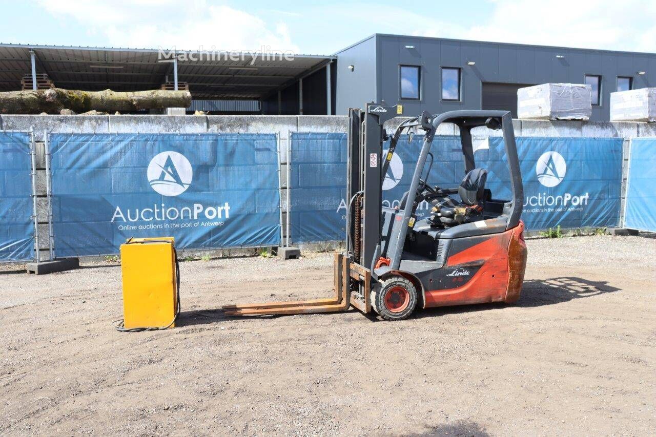 Empilhador de três rodas Linde E16C - Machineryline