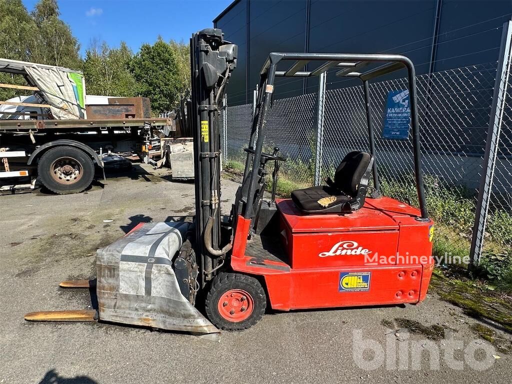 Empilhador de três rodas Linde E16S a venda | Machineryline AO Empilhador de três rodas Linde E16S - Machineryline