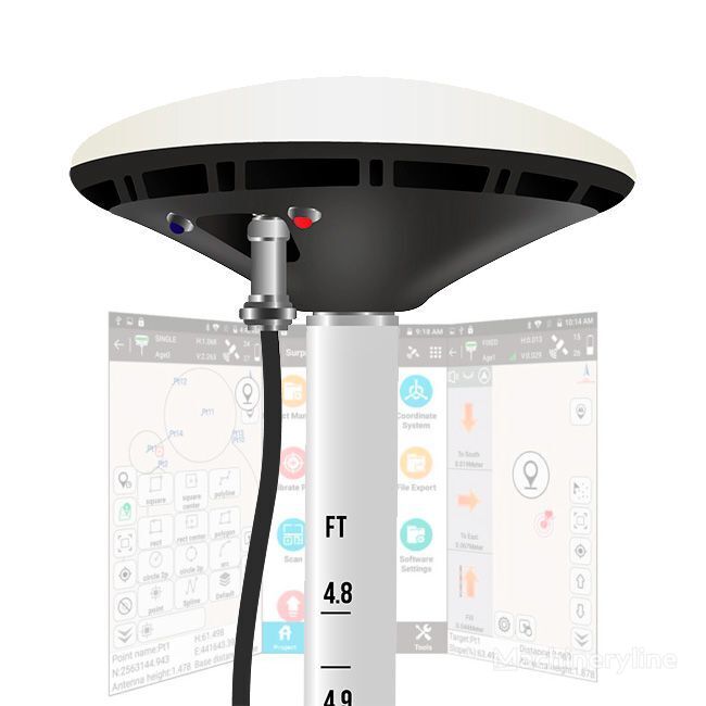 новый измерительный инструмент Geometer GM RTK KIT with SurPAD 4.2 software for surveying