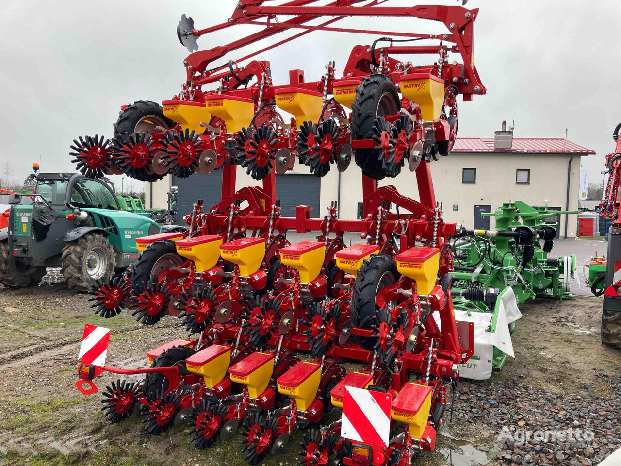 Semoir de précision mécanique Grimme Matrix 1800 - Agronetto