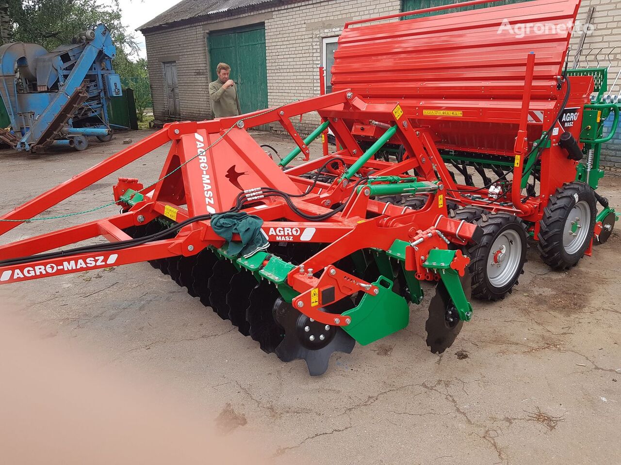 New Agro-Masz Sivalka, kompleks pid traktor na 100 k.s.!!! mechanical seed drill - Agronetto