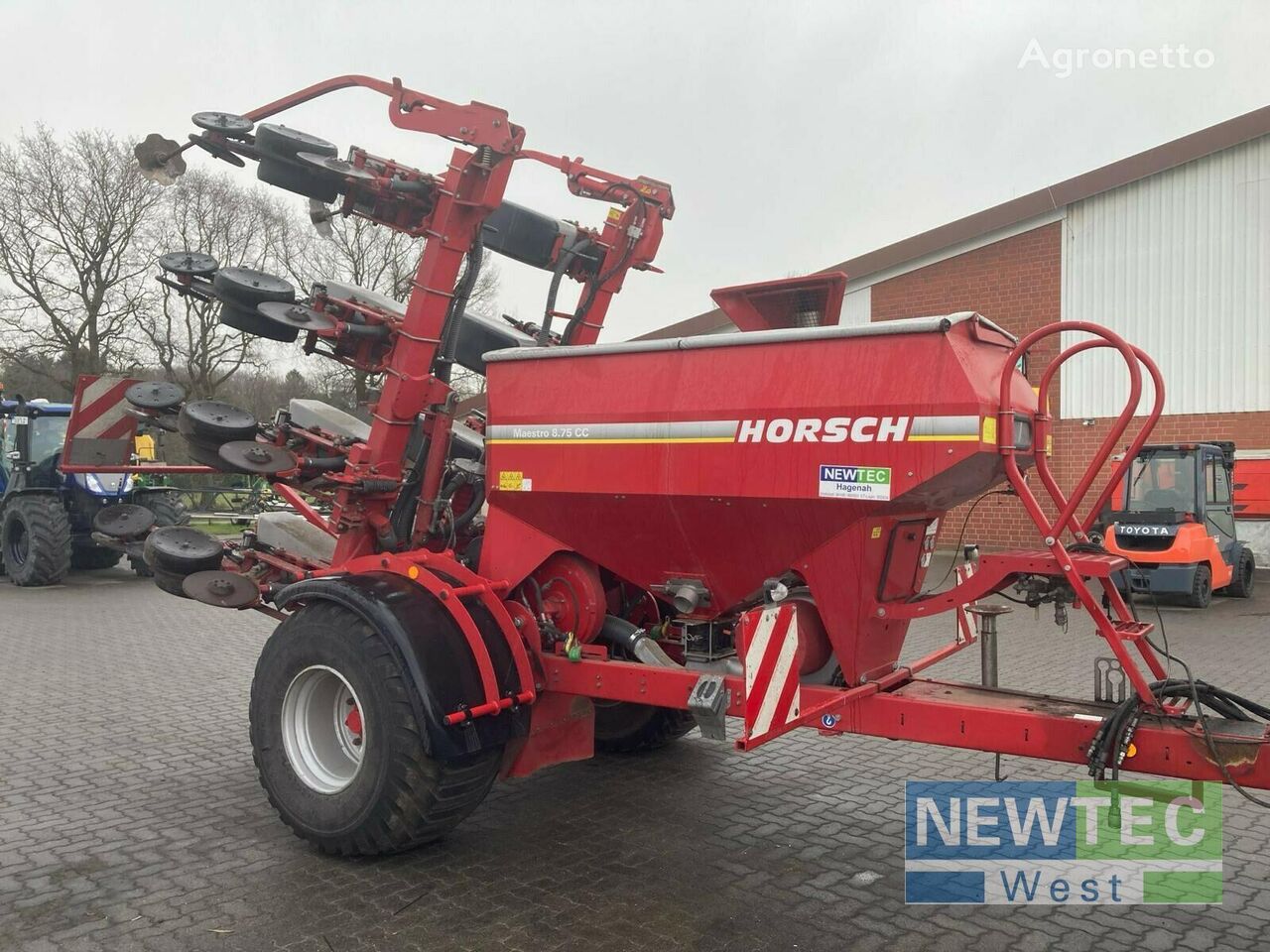 Horsch MAESTRO 8.75 CC mehāniskā sējmašīna