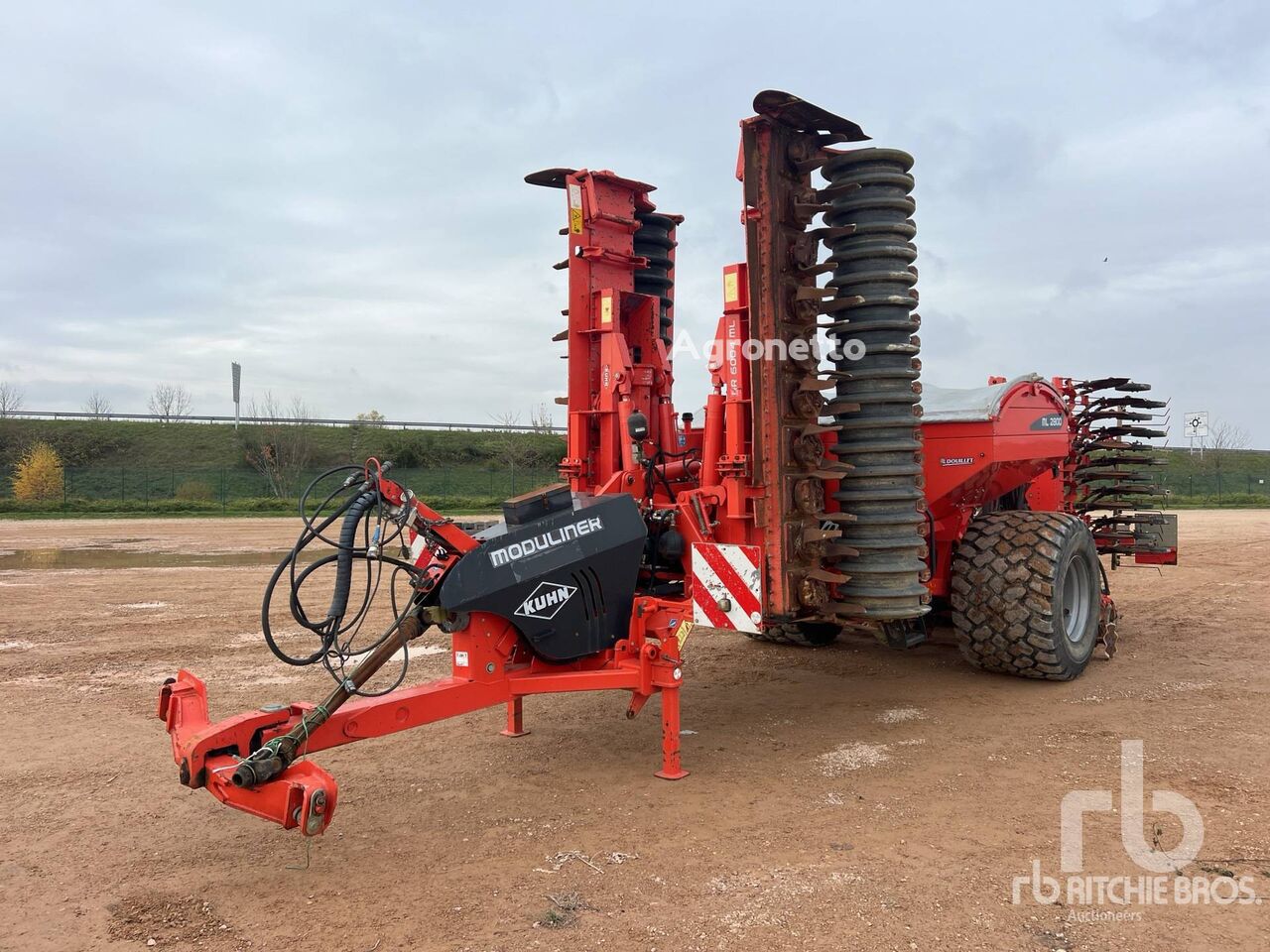 Kuhn MODULINER ML 28 6 m Semi-Mount Combination Semoir mechanical seed drill