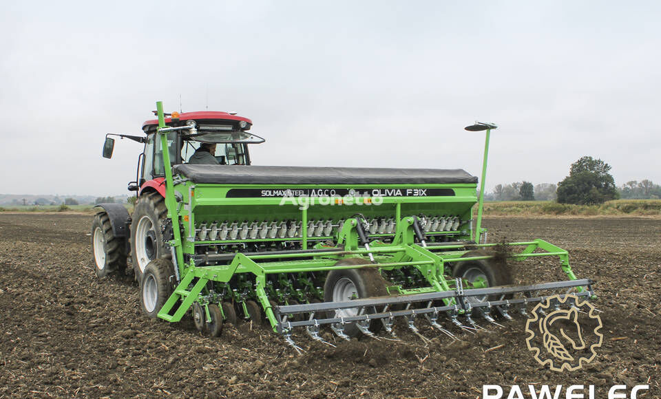 new Solmax Steel Siewnik talerzowy zbożowy, Olivia F31X SOLMAX 4m półzawieszany mechanical seed drill