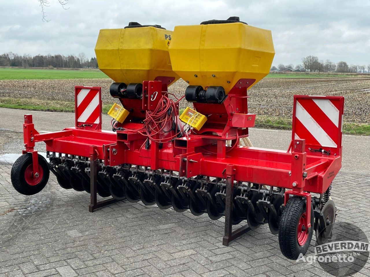 Vredo 3 m doorzaaier mechanical seed drill