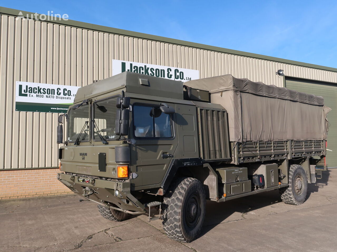 Vojenský náklaďák MAN HX60 18.330 4x4 Army Truck - Autoline