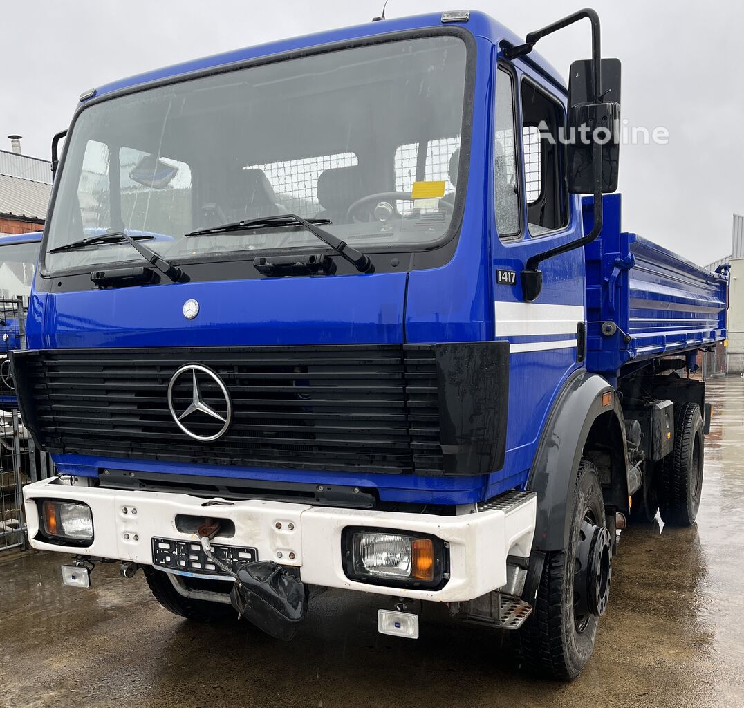 Vojaški tovornjak Mercedes-Benz 1417  4x4 BENNE WICHES - Autoline