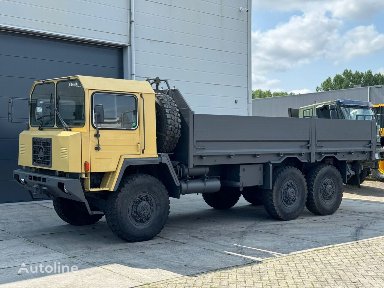 Saurer 10DM 6x6 PLATFORM ( 40x IN STOCK ) EX MILITARY camión militar