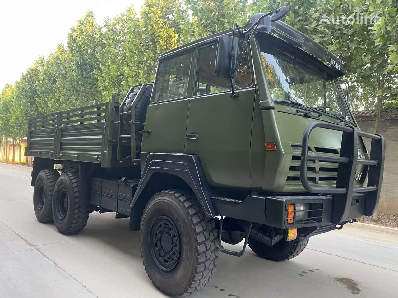 camion militar Shacman Shacman SX2190 off road 6X6 Military Retired Dump truck  Tipper