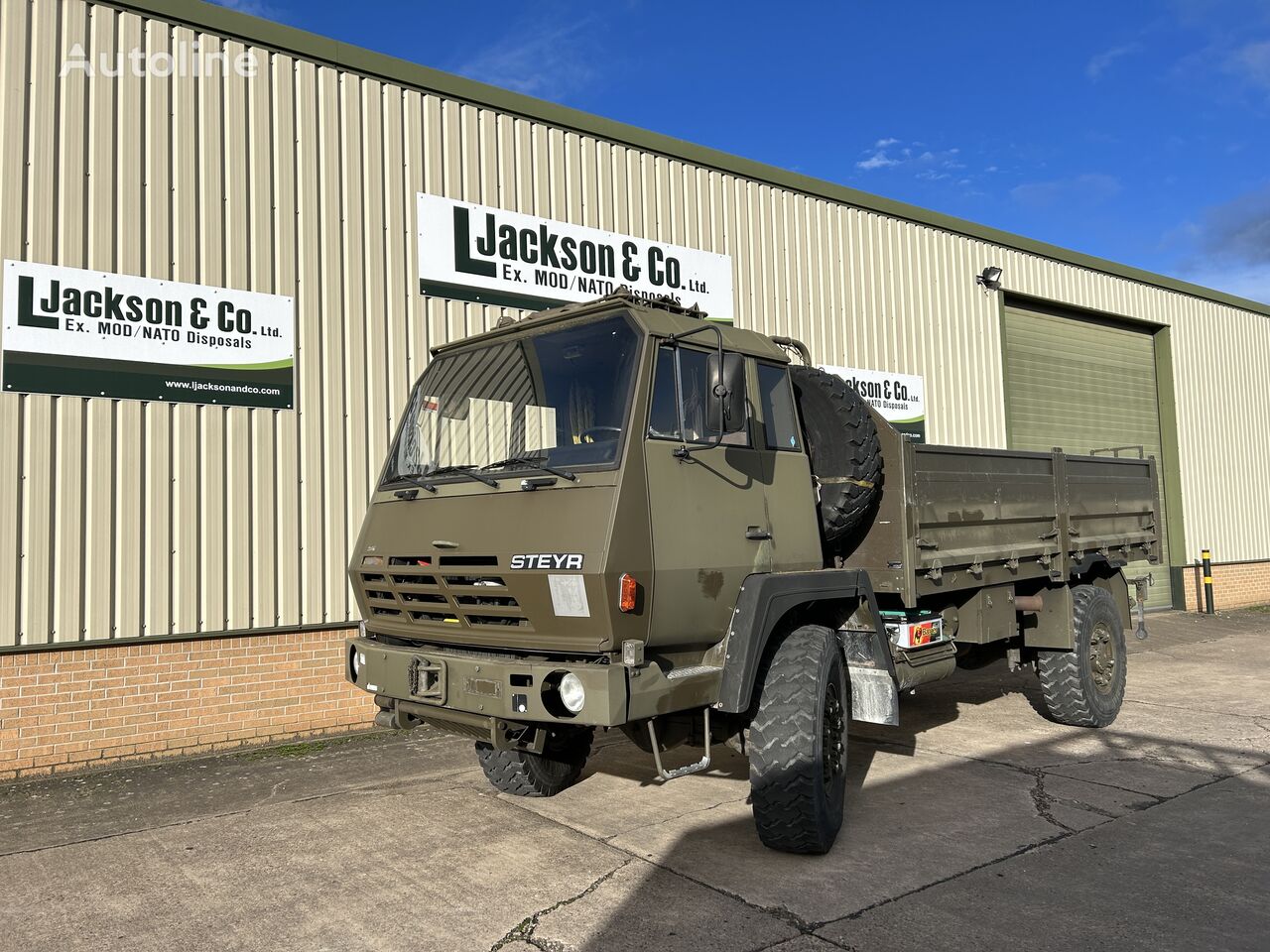 camion militaire Steyr 1291 Cargo