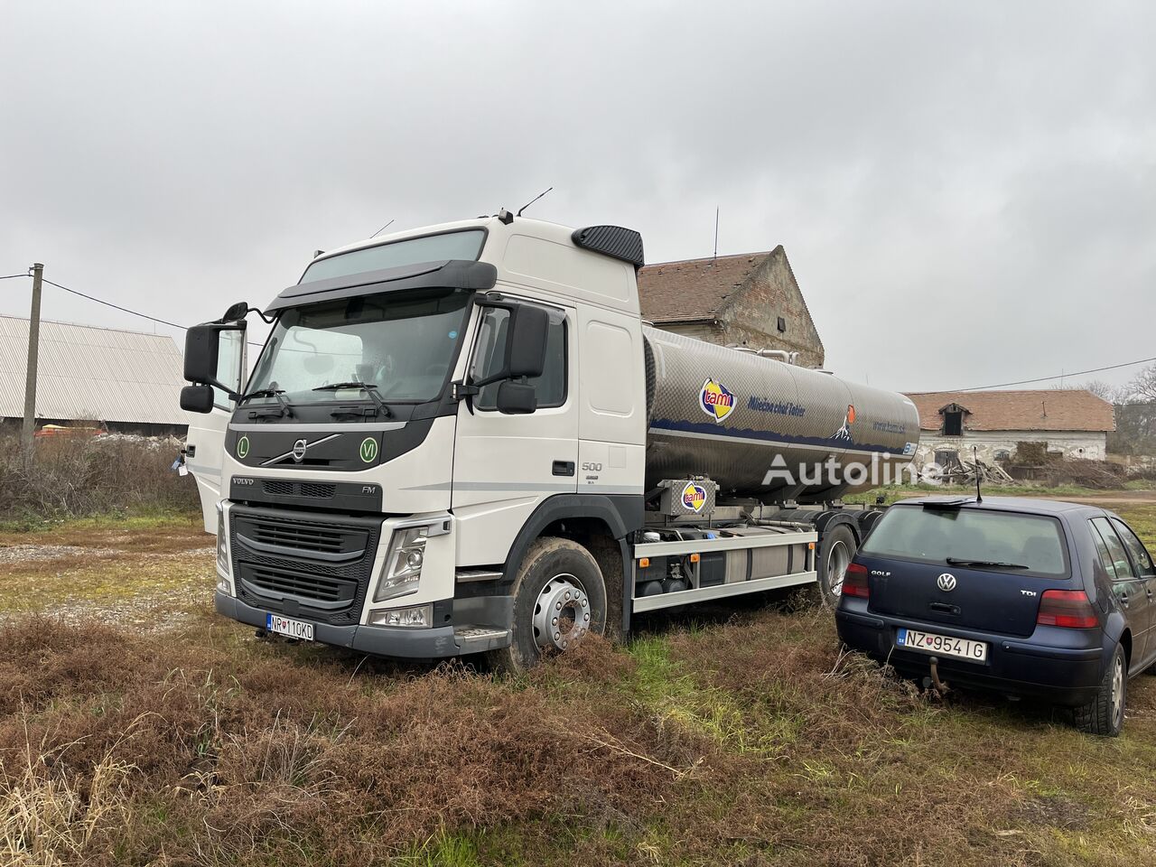 mlekowóz Volvo FM 260