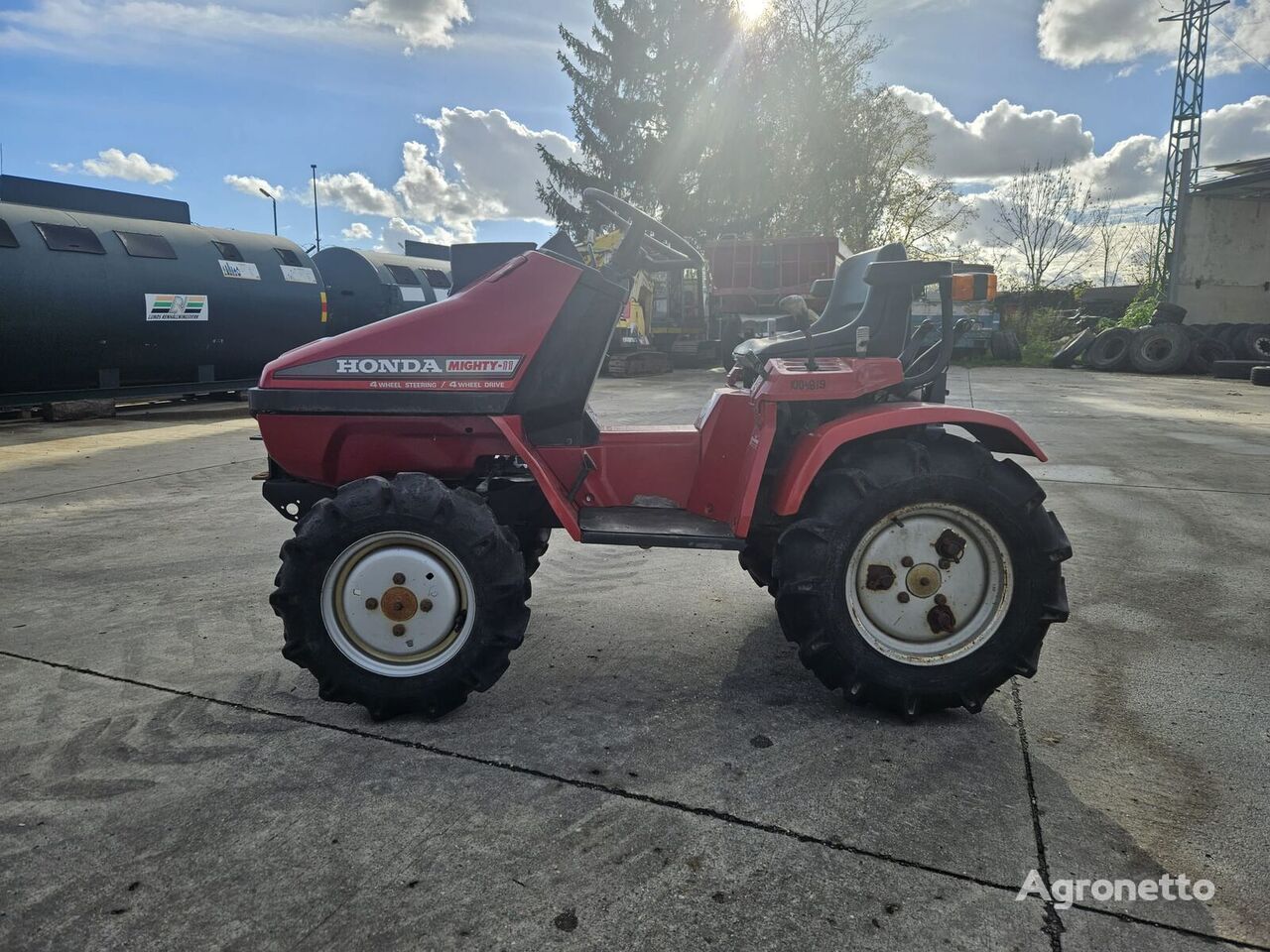 минитрактор Honda RT1100 4x4 mini tractor