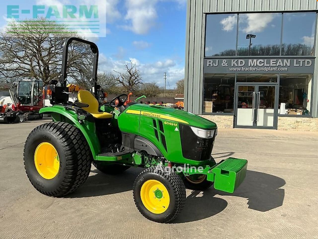 Mini-tracteur John Deere 4049m tractor (st26251) - Agroline