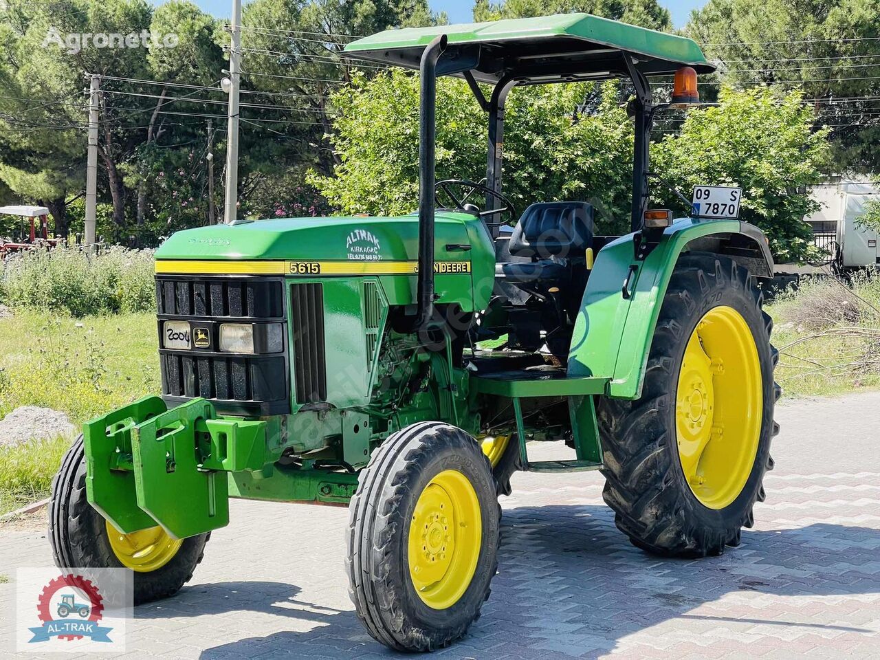 mini-tracteur John Deere 5615