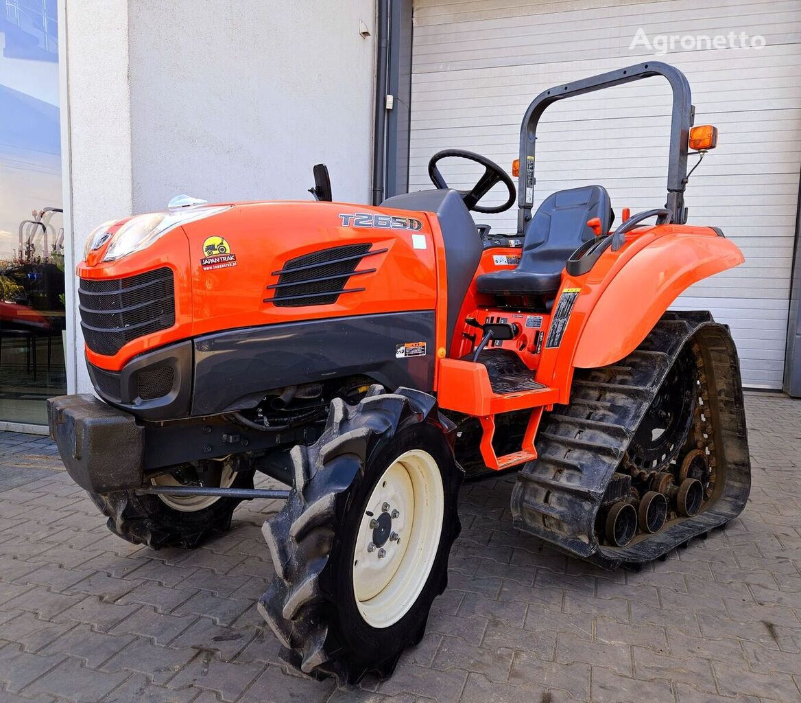 جرارة صغيرة Kubota T265D,4x4, Gąsienice,traktorek, JAPAN TRAK