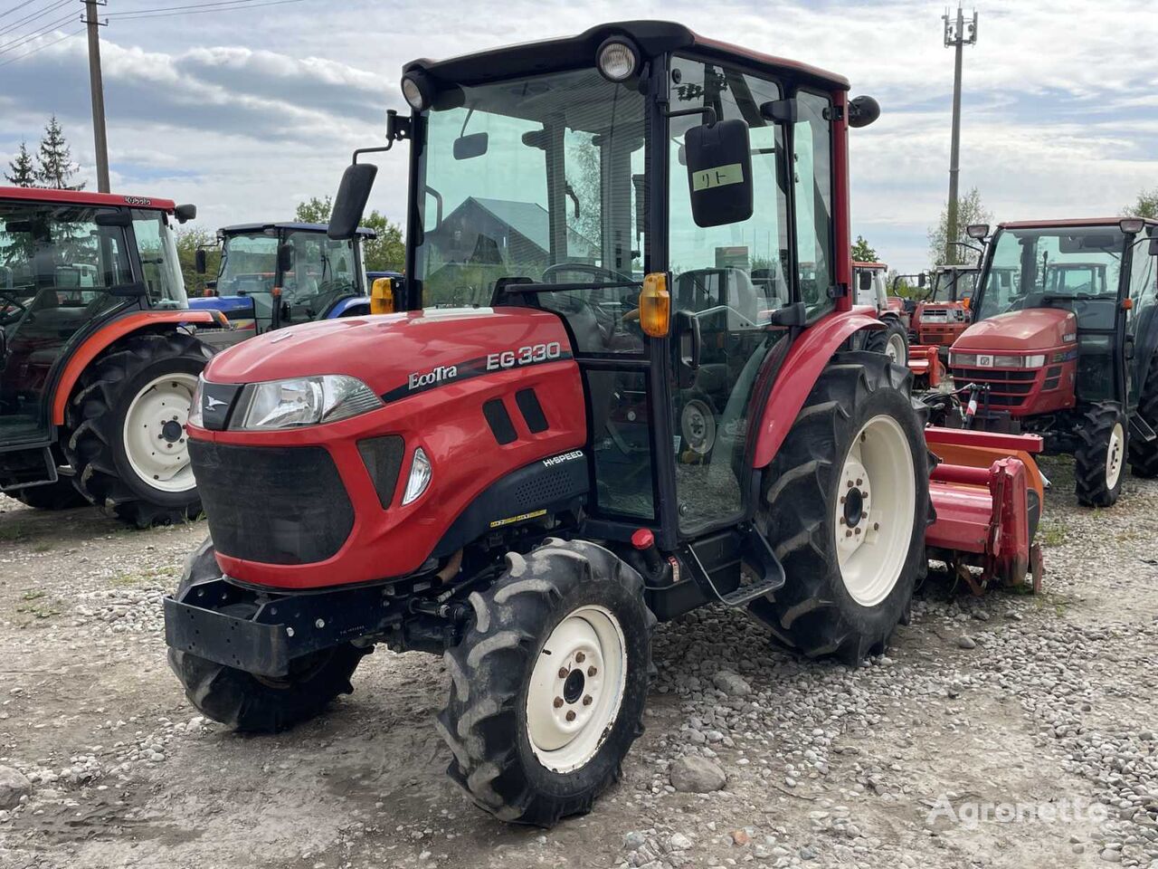 Yanmar EG330 Hi speed mini traktor