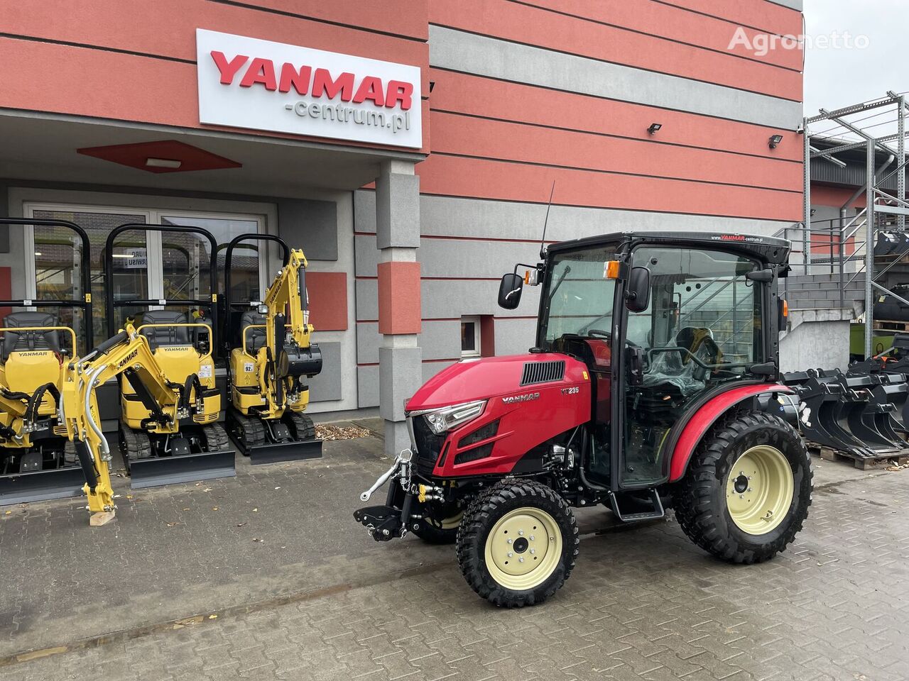 новый минитрактор Yanmar YT235