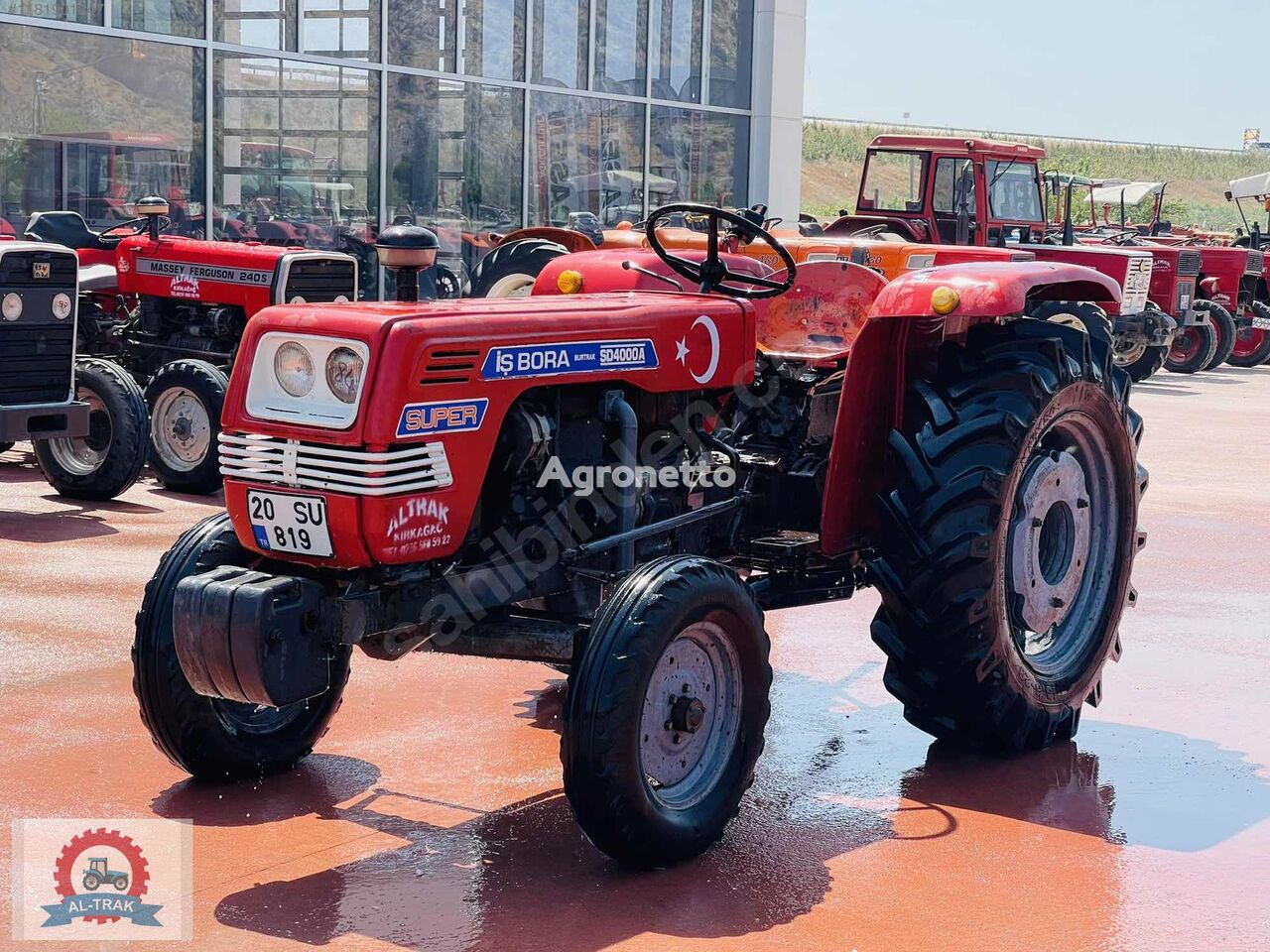 mini traktor İŞBORA BURTRAK SD4000A