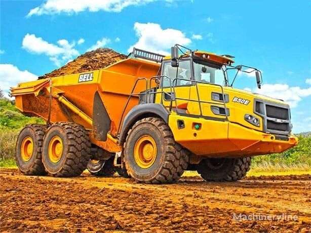 new Bell B50E articulated dump truck