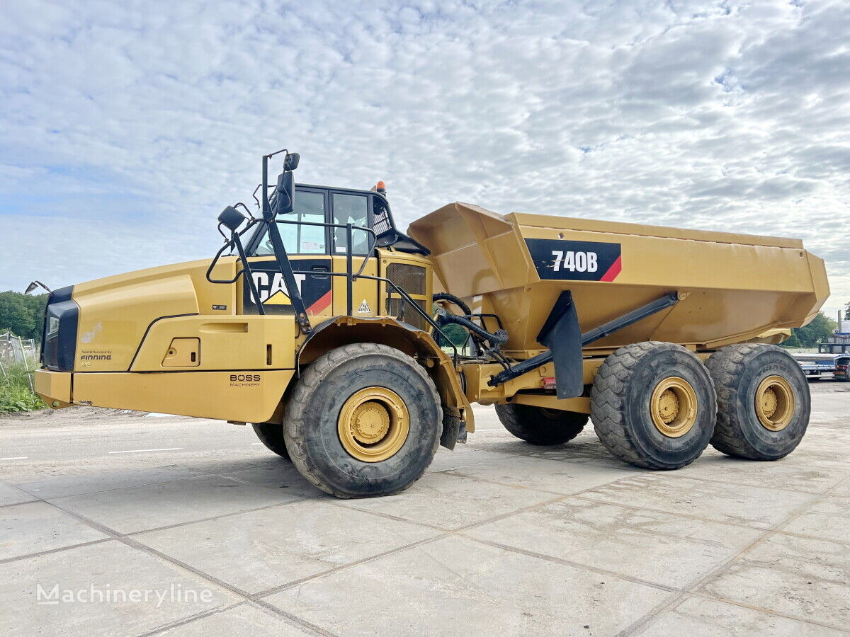 Caterpillar 740B articulated dump truck