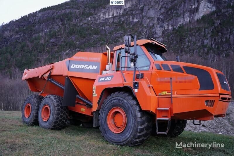 шарнирный самосвал Doosan DA40