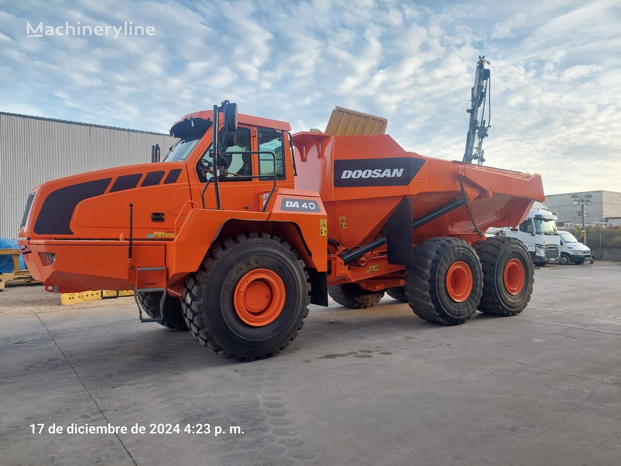 Doosan DA40 volquete articulado