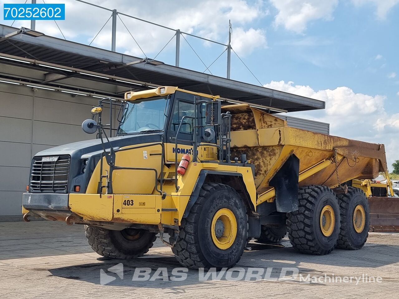 зглобен дампер Komatsu HM400 TAIL GATE