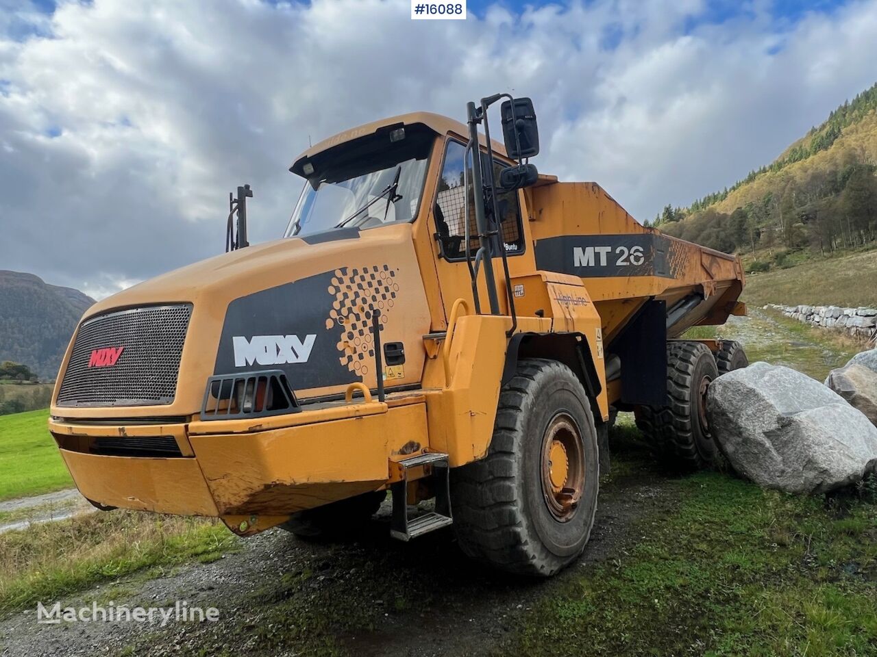 Moxy MT26 dumper leddet dumper