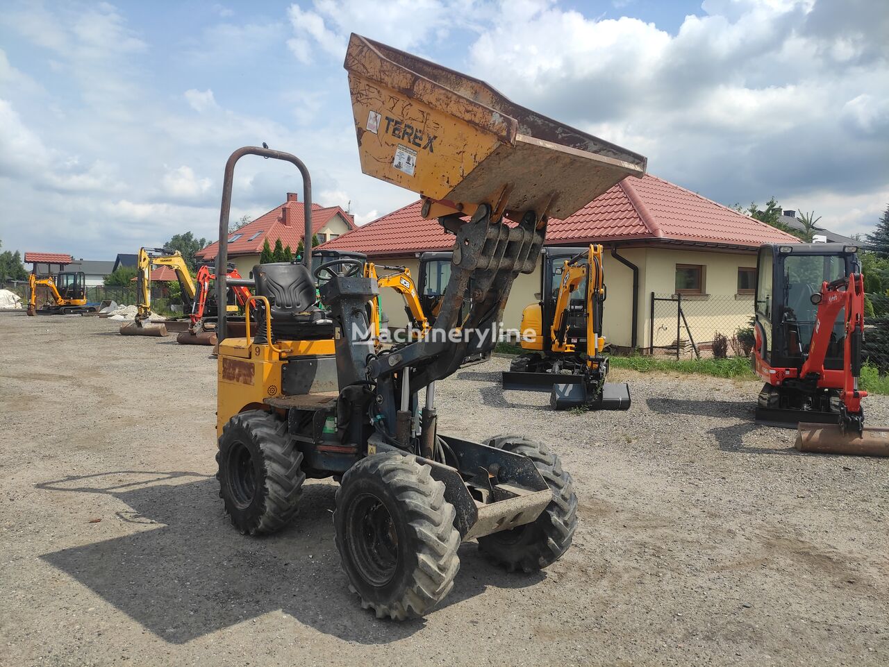 Terex HD 1000 2005r wysoki wysyp ładowność  1Tona articulated dump truck