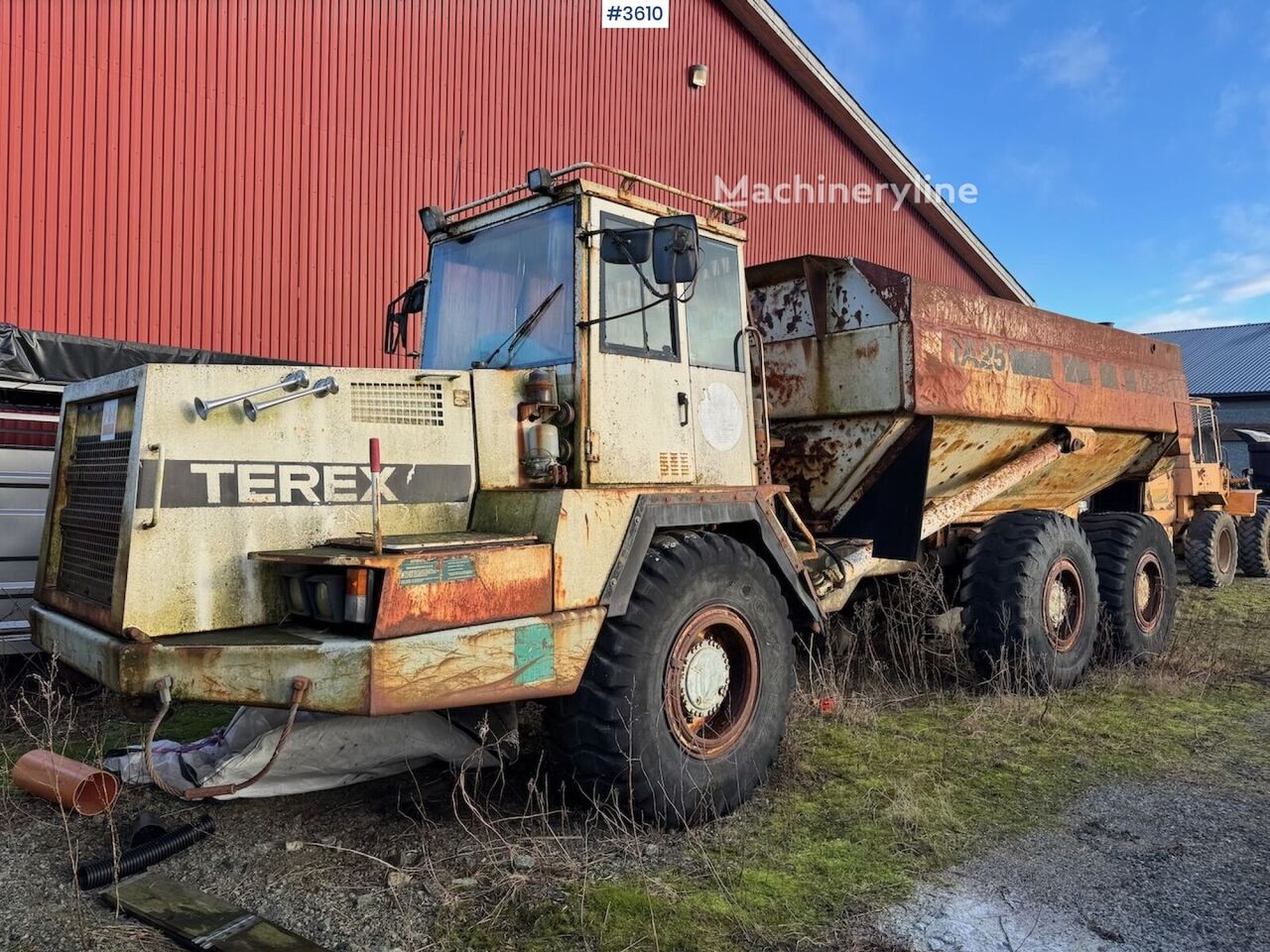 Terex TA25 knickgelenkter Dumper