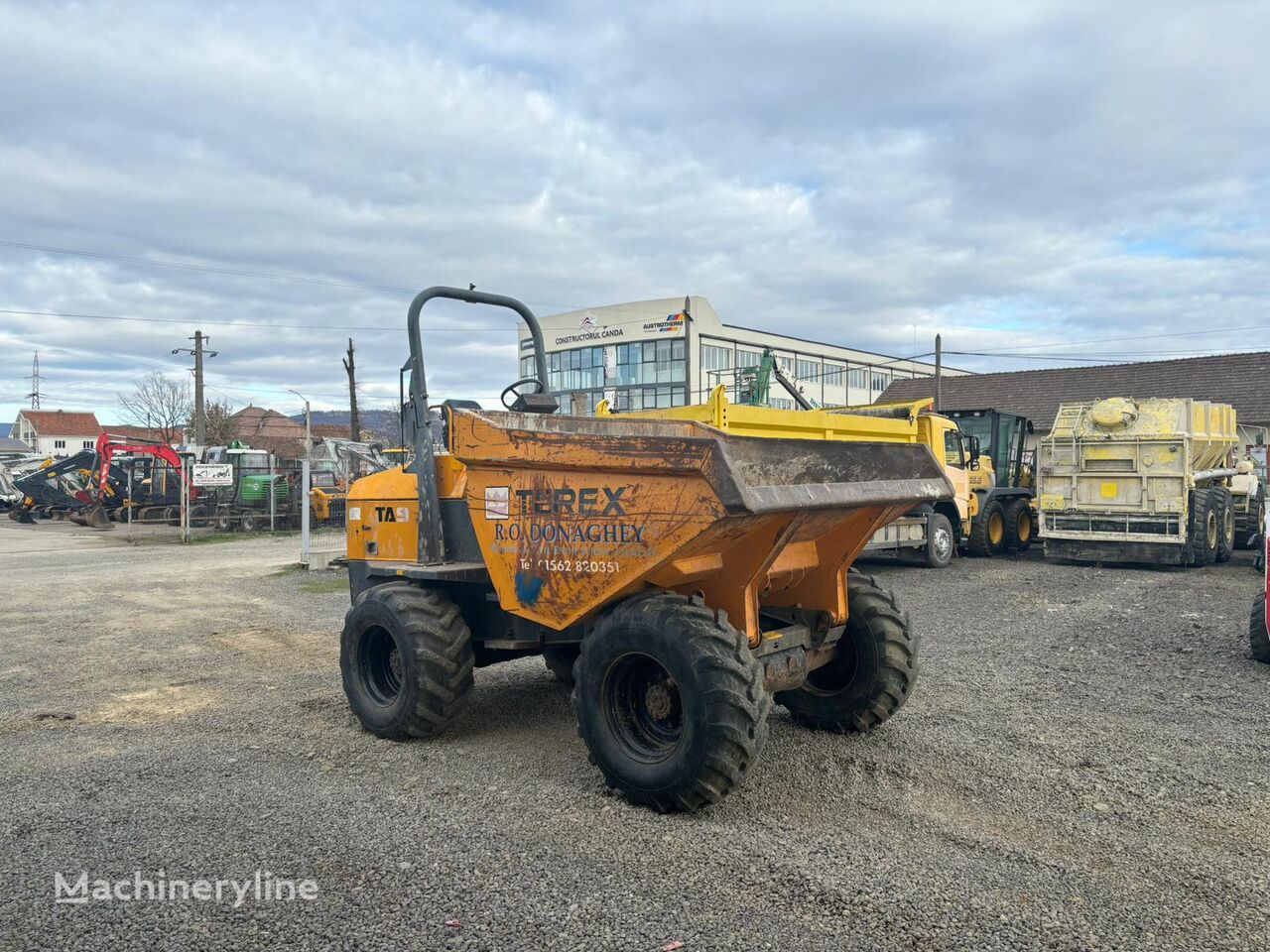 dumper articulado Terex TA9 , 3850 h , perfect condition