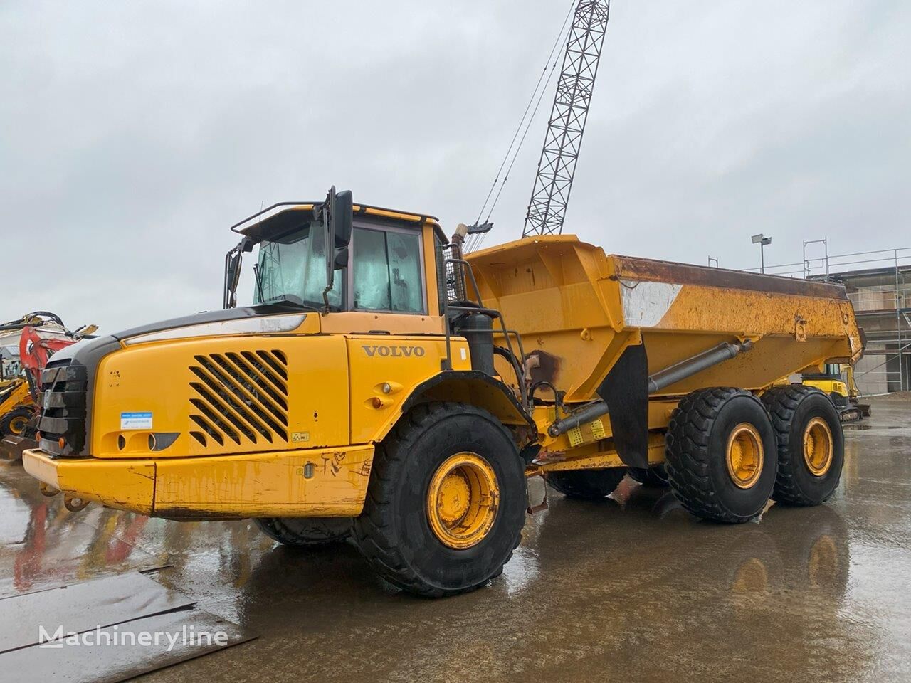 Volvo A25E knickgelenkter Dumper