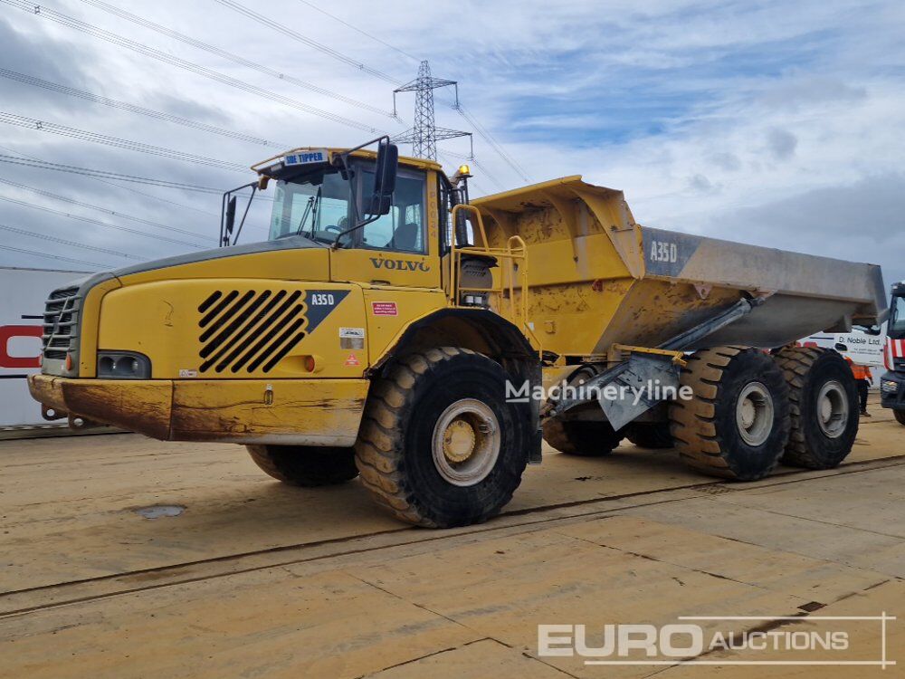 Volvo A35D articulated dump truck - Machineryline