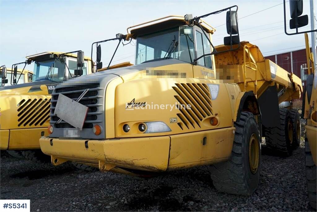 kĺbový dumper Volvo A35D 6x6 DUMPER