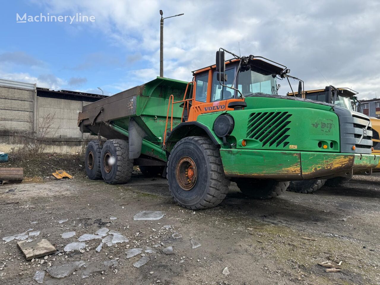 Volvo A35E articulated dump truck