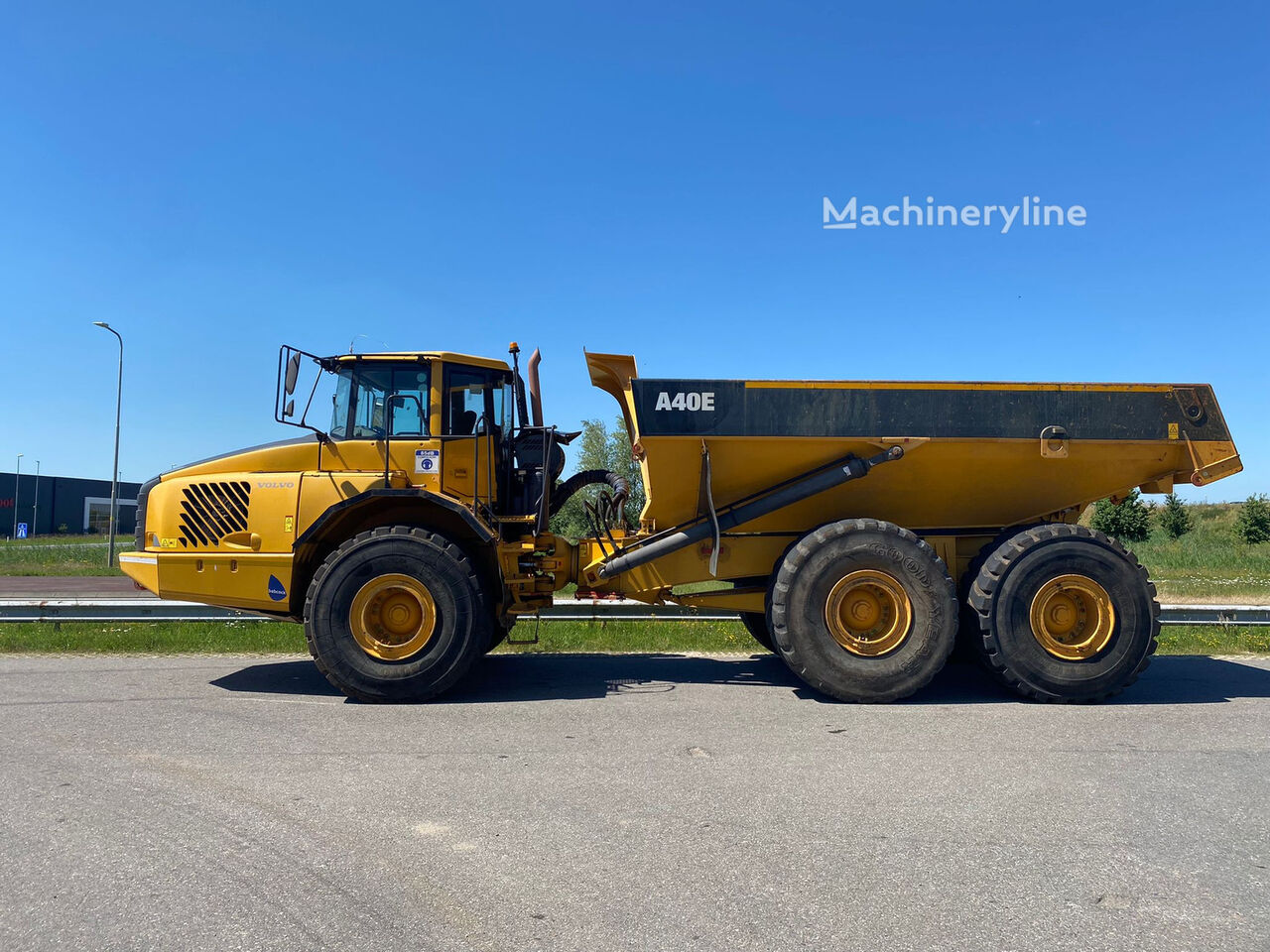 Volvo A40E articulated dump truck