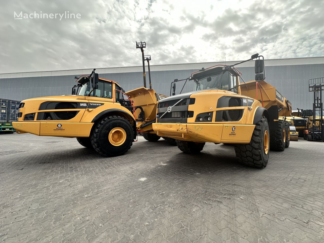 шарнирный самосвал Volvo A40G