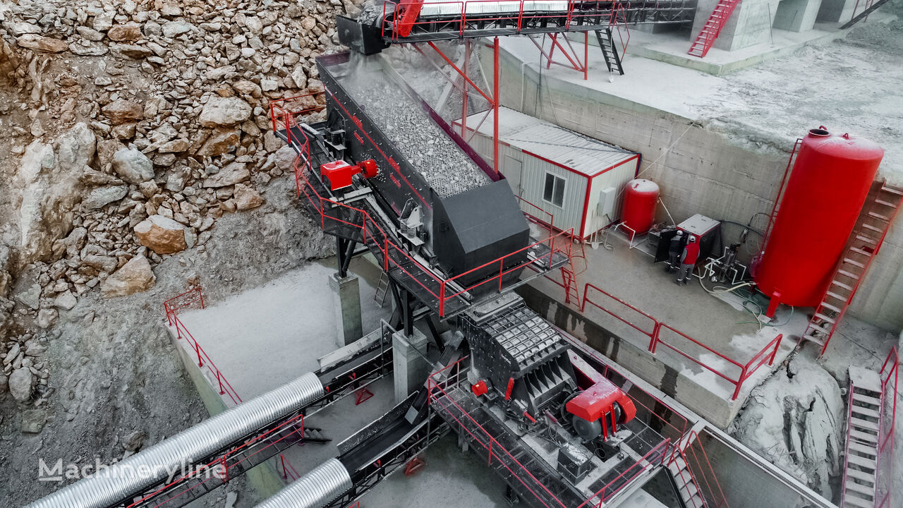 installation de concassage Boratas Stationary Impact Crusher DMK Series neuf