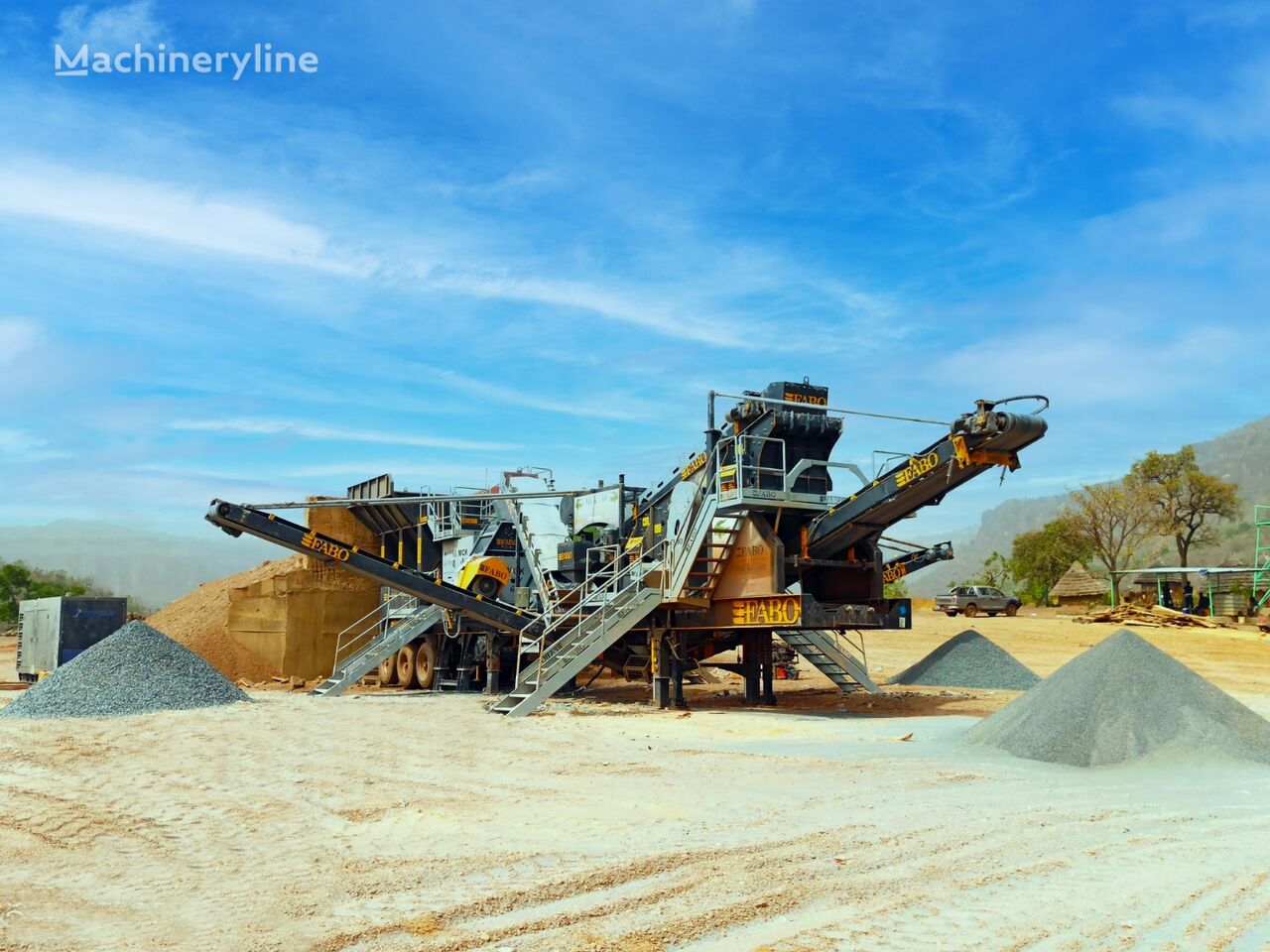 perlengkapan peremukan FABO MCK-60 MOBILE CRUSHING & SCREENING PLANT FOR HARDSTONE baru