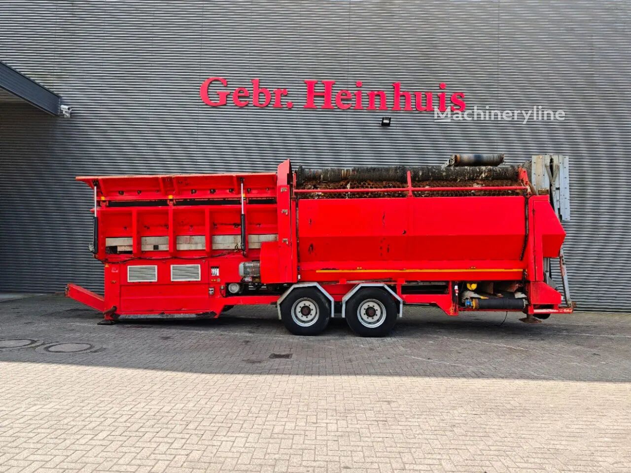 Грохот барабанный Terra Select T6 80x80 mm - Machineryline