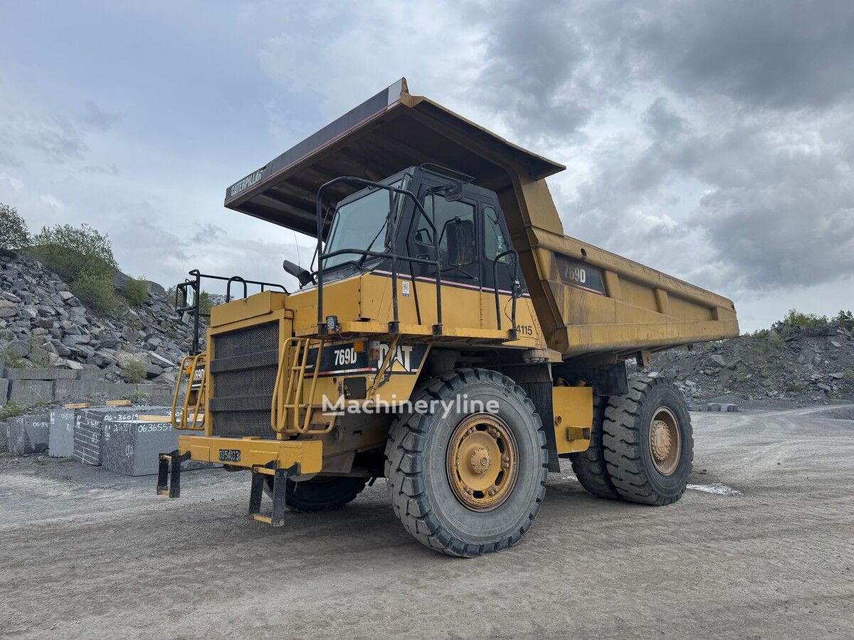 Caterpillar 769D Tipptruck - Dumper haul truck - Machineryline