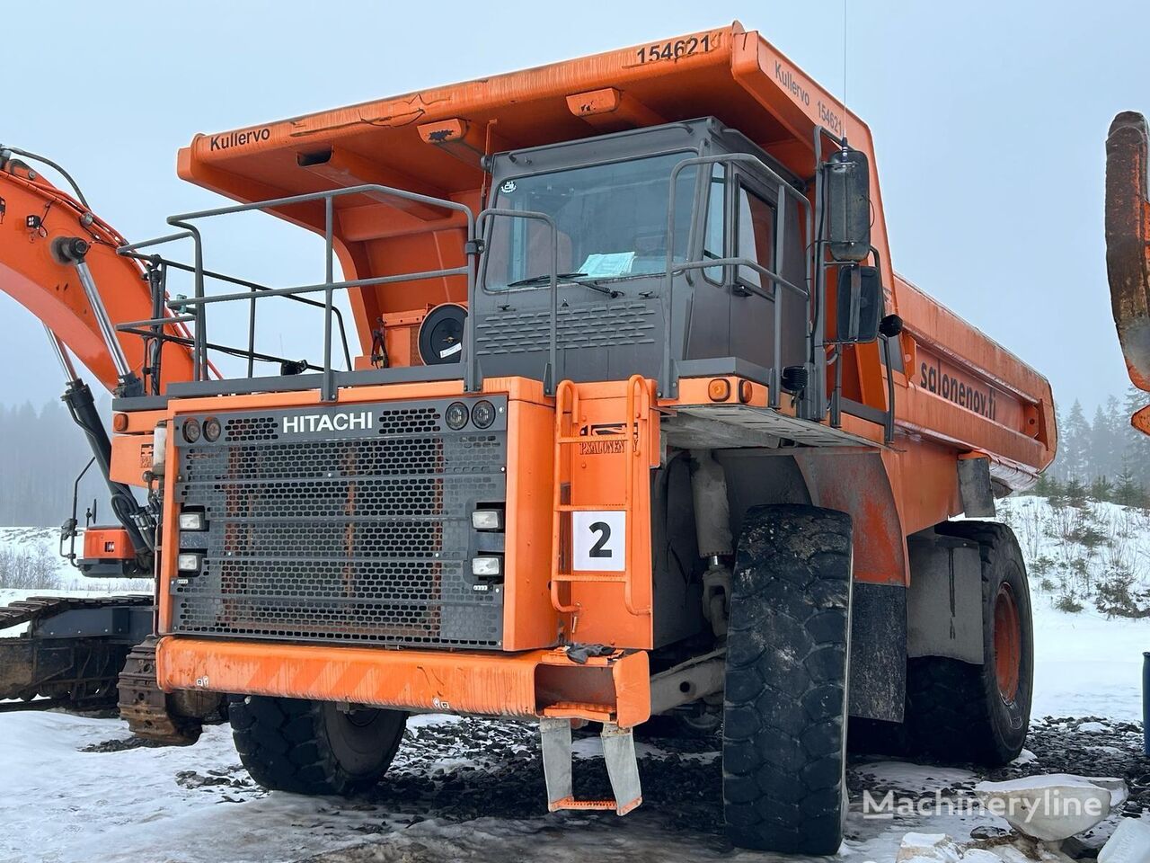 карьерный самосвал Hitachi EH 100-3