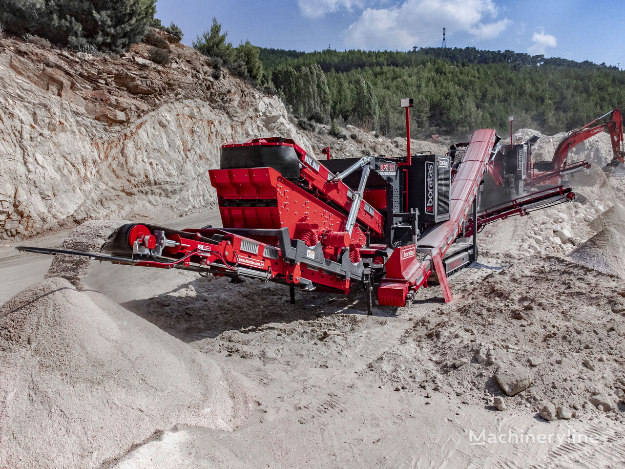 new Boratas BPK 101 horizontal shaft impact crusher